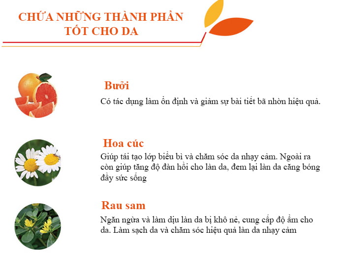 Sữa tắm thảo dược kháng viêm kiểm soát mụn Ac Pure Queenie Mỹ phẩm Hàn Quốc 250ml 14 thanh phan sua tam tri mun queenie