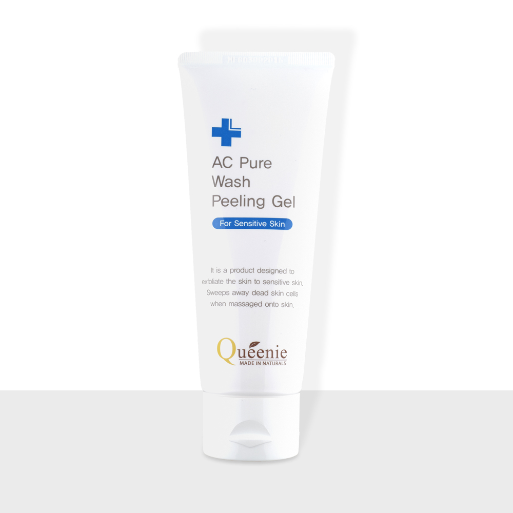 Gel tẩy tế bào chết cho da nhạy cảm và da mụn Queenie 100ml 3 1 21