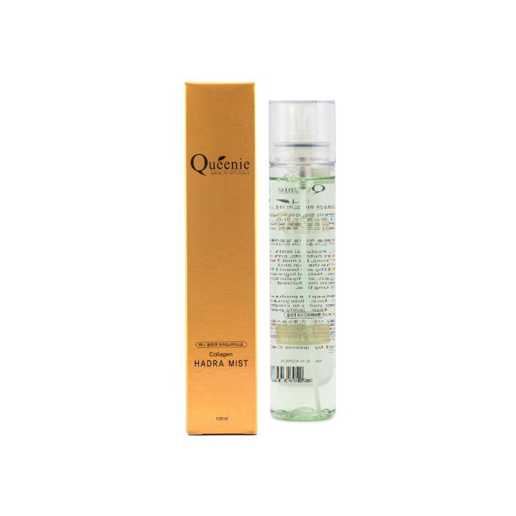 Xịt khoáng dưỡng ẩm bổ sung Collagen Queenie Mỹ phẩm Hàn Quốc 120ml 7 Xit khoang duong da Collagen 120ml 3