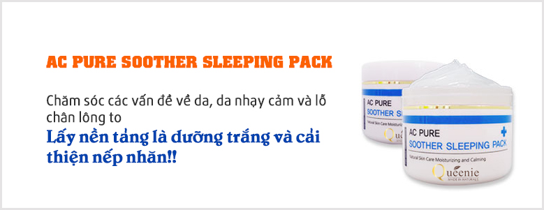 Mặt nạ ngủ bổ sung dưỡng chất cho da ban đêm
