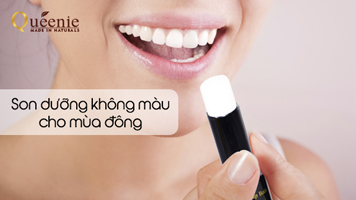 Son dưỡng môi không màu mùa hanh khô 35 son k mau dai dien