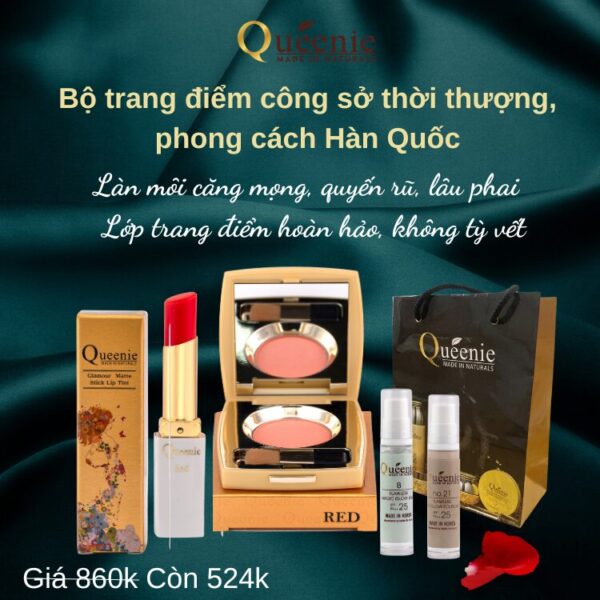 Bộ trang điểm công sở thời thượng phong cách Hàn Quốc