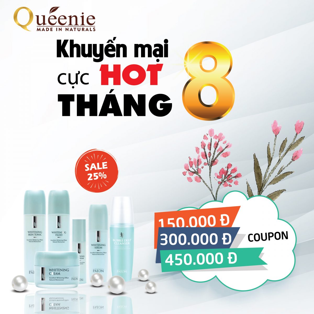 Khuyến mại tháng 8: Da xinh, giá hời, ngại gì không rạng ngời 13 600 01