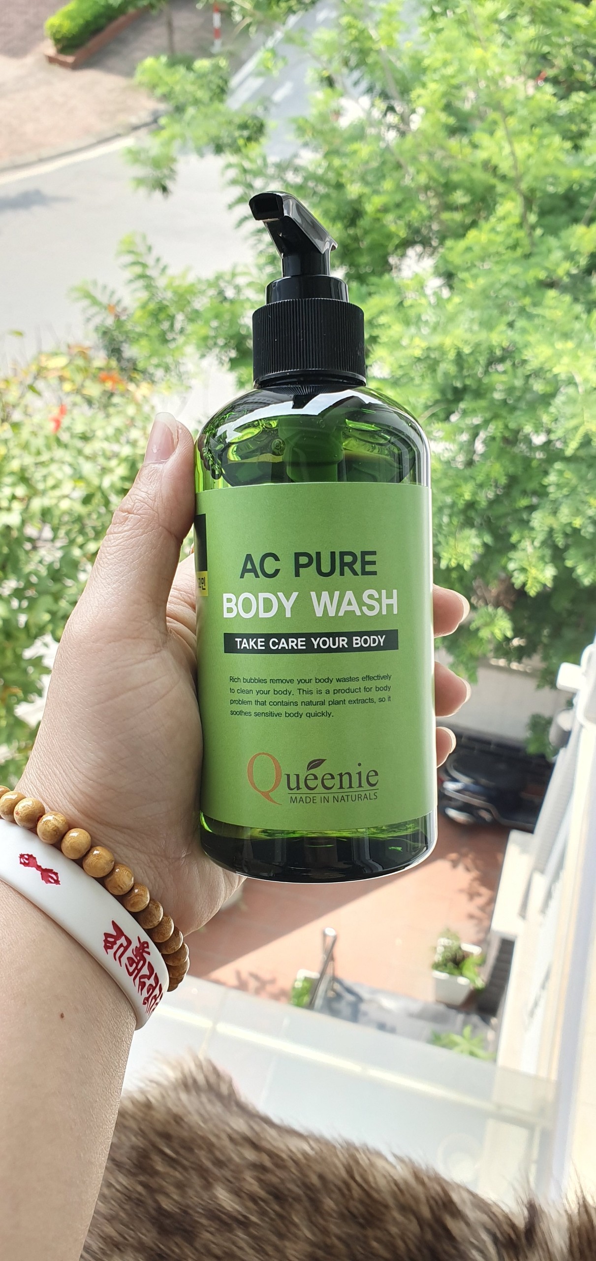 Sữa tắm thảo dược kháng viêm kiểm soát mụn Ac Pure Queenie Mỹ phẩm Hàn Quốc 250ml 7 c188605fbfe245bc1cf3