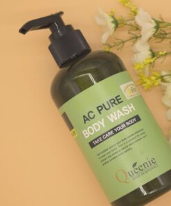Sữa tắm thảo dược kháng viêm kiểm soát mụn Ac Pure Queenie Mỹ phẩm Hàn Quốc 250ml 13 sữa tắm