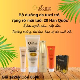 Tìm ở đâu set quà tặng 20/11 Ý NGHĨA _ TINH TẾ _ THỜI THƯỢNG mà không phải lo về giá !!! 2 Bộ dưỡng da tươi trẻ rạng rỡ mãi tuổi 10 Hàn Quốc