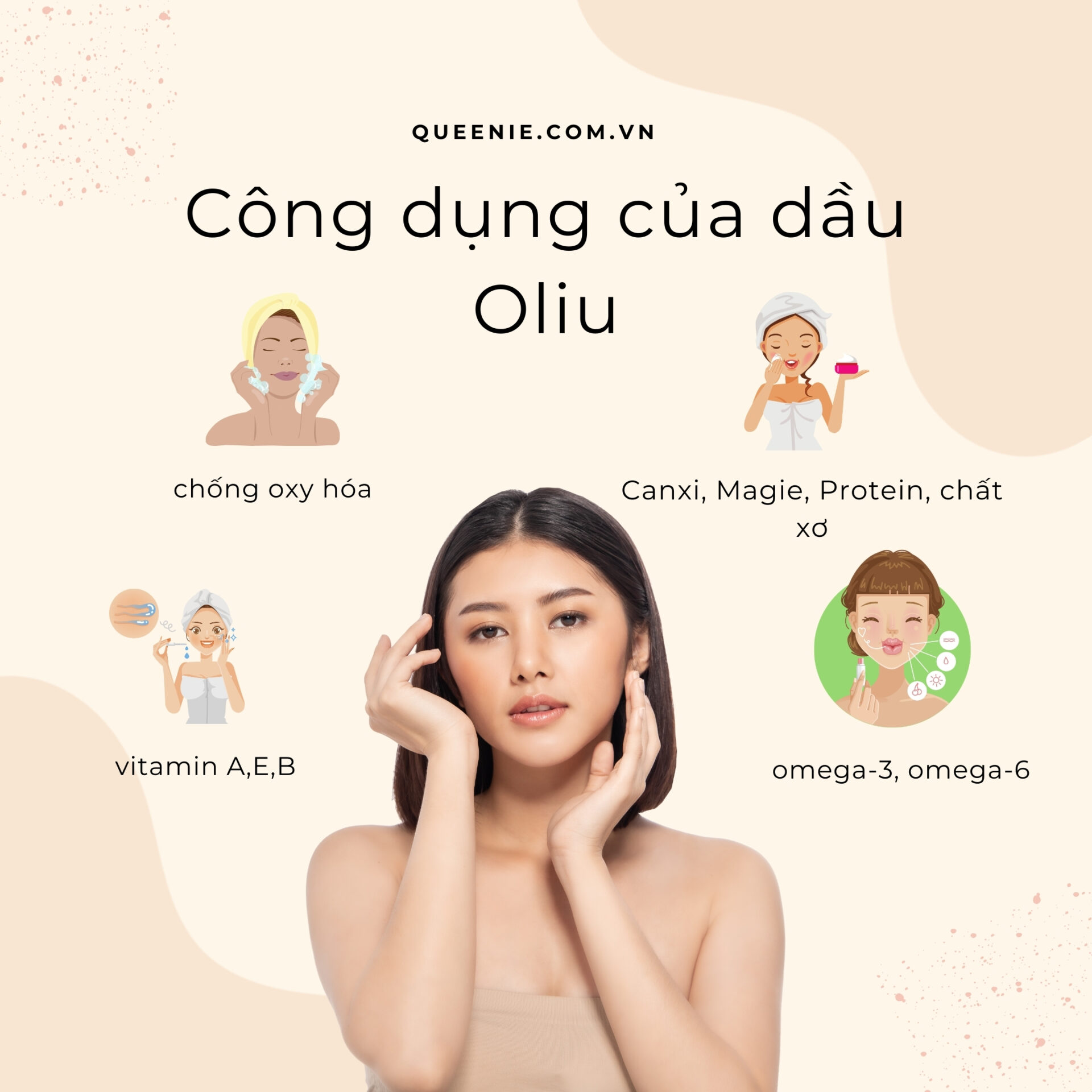 Dưỡng môi bằng dầu oliu 1 duong moi bang dau oliu