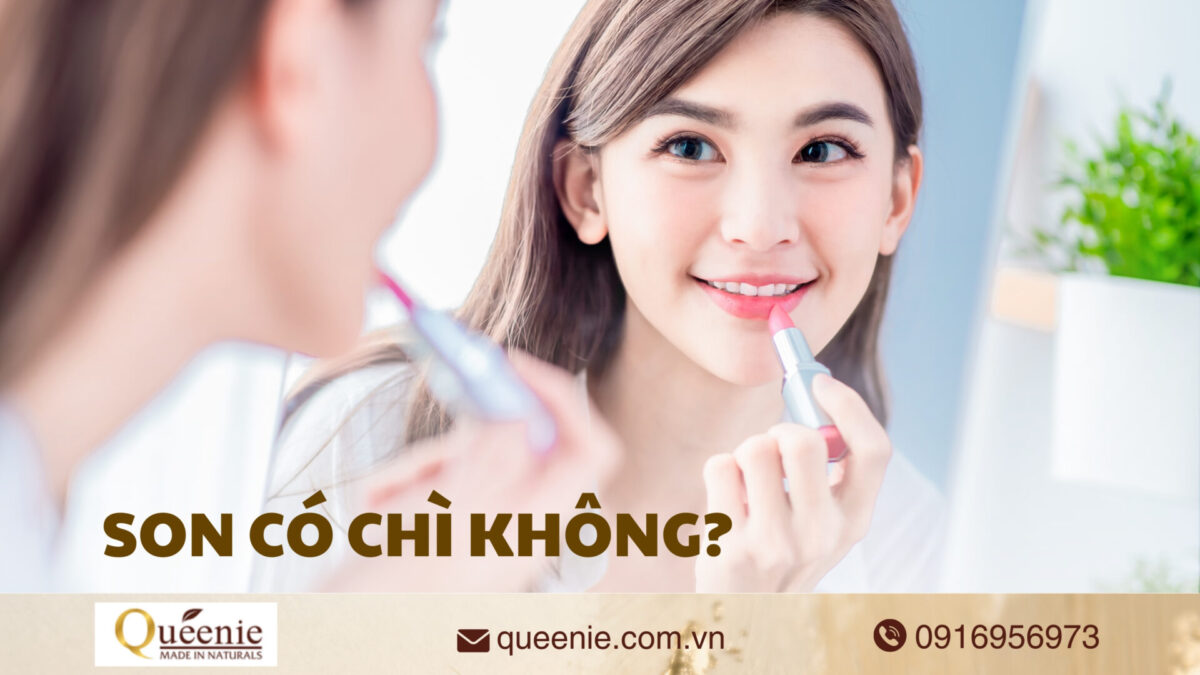 Son Hàn Quốc có chì không? Cùng giải đáp thắc mắc tại đây