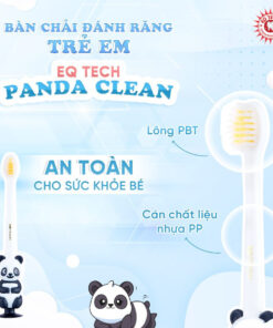 Bàn chải đánh răng trẻ em hình con Gấu EQ Tech Junior Panda Clean 9 Ban Chai Danh Rang Tre Em Hinh Con Gau EQ Tech Junior Panda Clean4