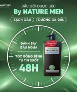 Dầu gội dược liệu ByNATURE MEN Dưỡng da đầu sạch gàu 600g 8 Dau goi duoc lieu ByNATURE MEN Duong da dau sach gau 600g2