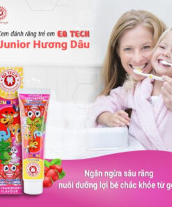 Kem danh rang tre em EQ Tech Junior Strawberry – Dang Gel trong suot 75g2