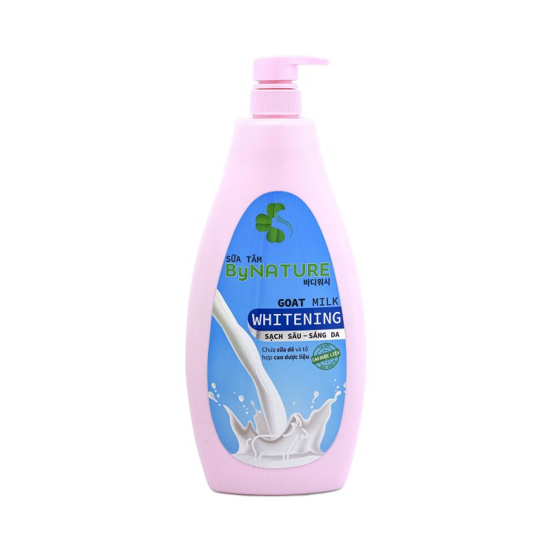 Sữa tắm Dê ByNature Goat Milk 600g 3 Sua tam De ByNature Goat Milk 600g1