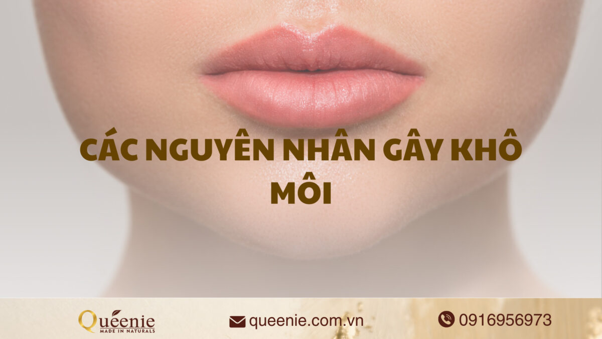 các nguyên nhân gây khô môi