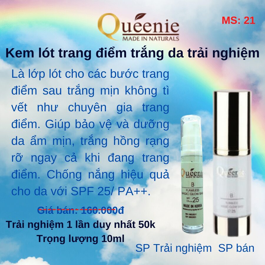 SĂN GIÁ TỐT FULLSIZE DƯỠNG TRẮNG DA VÀ TRANG ĐIỂM THỜI THƯỢNG HÀN QUỐC 77 21