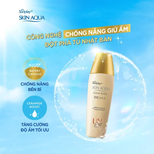 Hướng dẫn chọn kem chống nắng cho nam - Top 5 kem chống nắng cho nam hot nhất 2024 3 Kem chống nắng cho nam Sunplay Skin Aqua