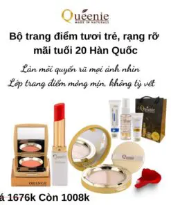 Bộ trang điểm tươi trẻ, rạng rỡ mãi tuổi 20 Hàn Quốc