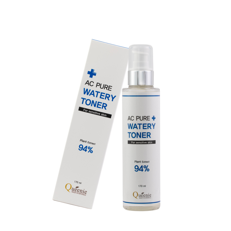 Nước hoa hồng trắng da kiềm dầu Queenie Ac Pure Mỹ phẩm Hàn Quốc 170ml 11 Nuoc hoa hong AC 170ml 8