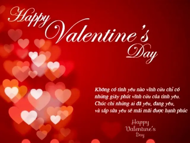 Lời chúc valentine mang đến nhiều ý nghĩa tốt đẹp