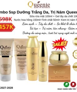 Combo Chăm Sóc Da Trị Nám Collagen Queenie – Bí Quyết Cho Làn Da Trắng Mịn, Rạng Ngời 18 m5sp duong