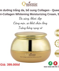 BỘ DƯỠNG TRẮNG COLLAGEN QUEENIE MÃ 123510 14 Kem duong collagen 50ml