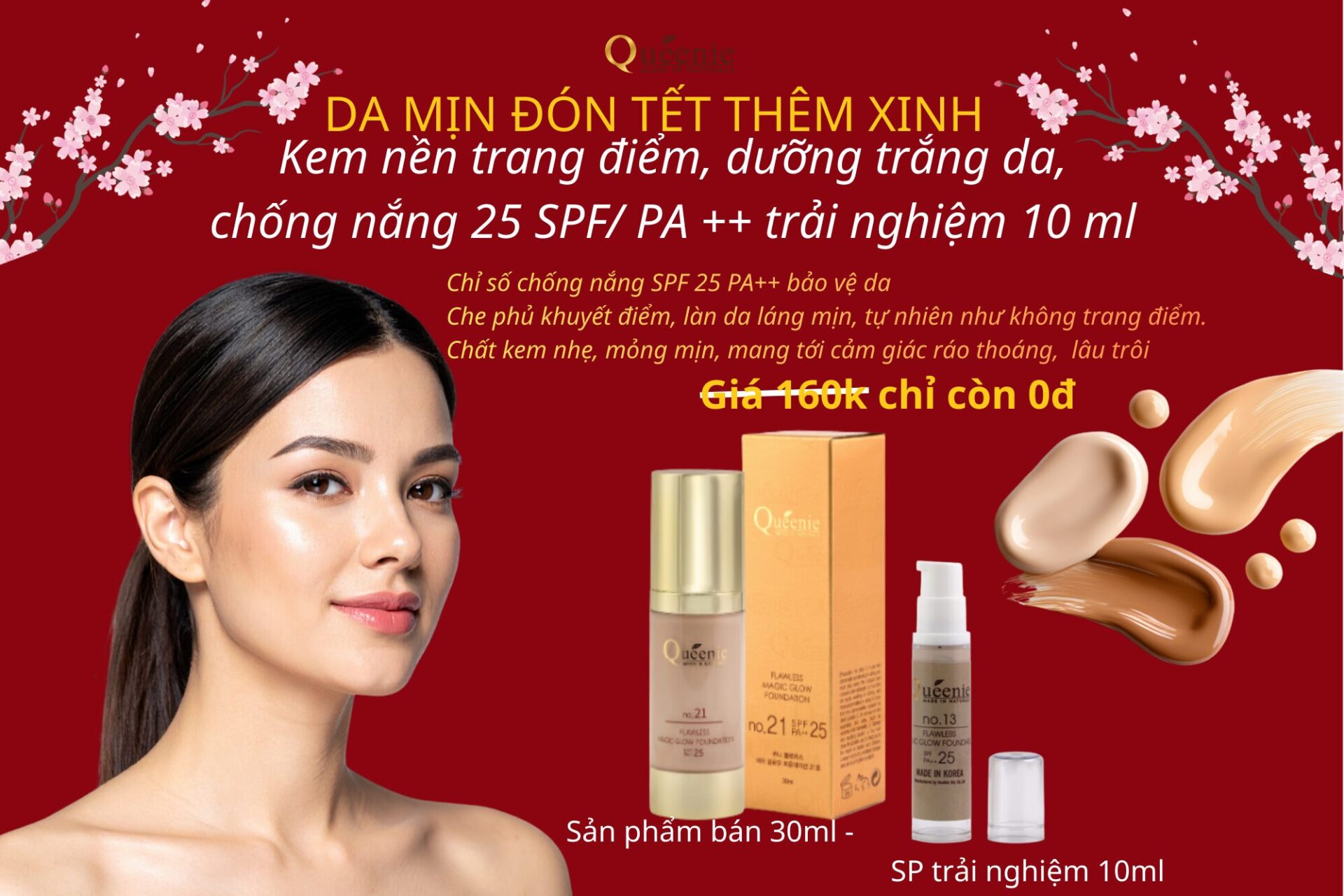 Sua rua mat trang da bo sung Collagen Queenie Han Quoc 13