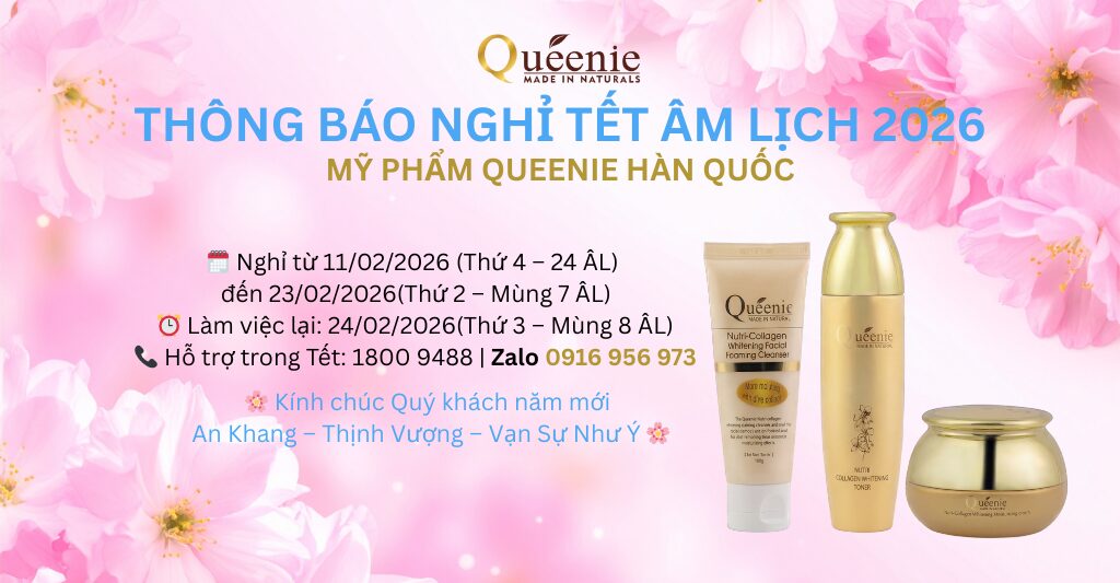 THÔNG BÁO NGHỈ TẾT ÂM LỊCH 2026 – MỸ PHẨM QUEENIE HÀN QUỐC 3 THONG BAO NGHI TET 1